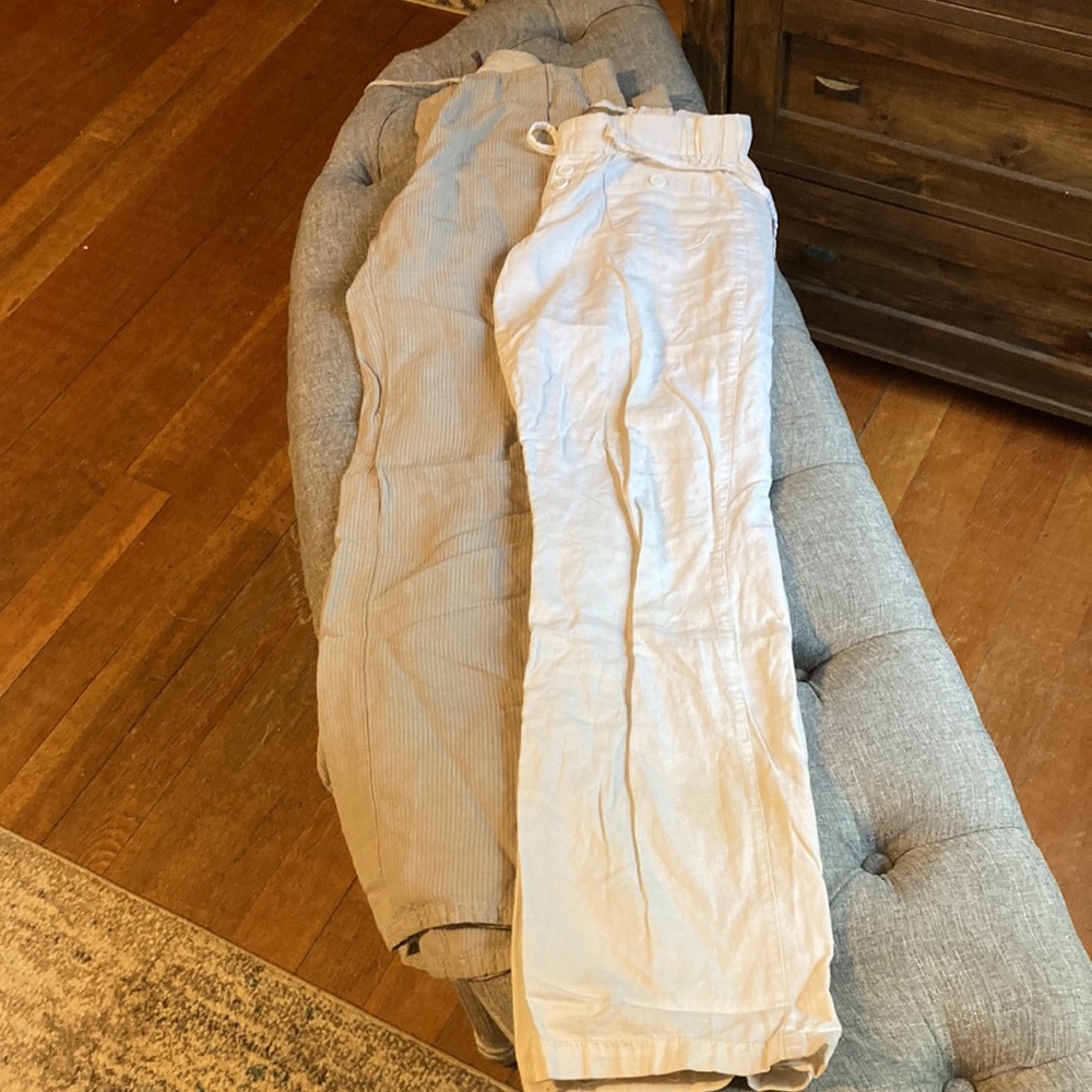 Linen pants two sets - Picture 2 of 5